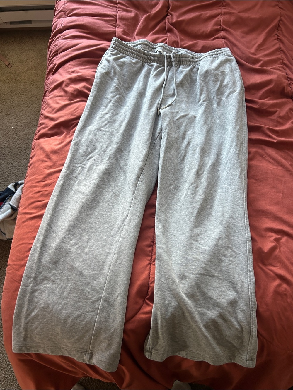 H&M Light Gray Men's Drawstring Sweatpants